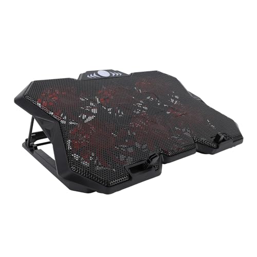 Base para laptop GLOGLOW con 6 ventiladores RGB ajustable