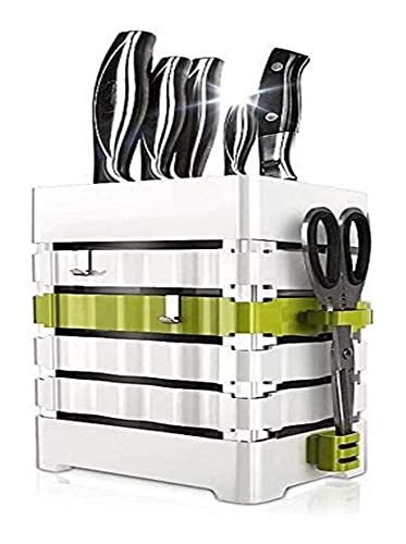 Kitchen Utensils Actual Knife Holder Kitchen Knife Holder Tool Holder Multifunctional Aluminum Alloy Knife Holder Knife Holder Kitchen Accessories Knife Holder Beautiful Individual Knife Holder (Colo #TOP25