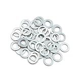 TUCKBOLD 50pcs Universal Engine Oil Crush Washers Drain Plug Gaskets 14mm ID. 22mm OD. for Car Automotive Parts