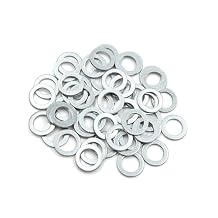 50pcs Universal Engine Oil Crush Washers Drain Plug Gaskets 14mm ID. 22mm OD. for Car Automotive Parts