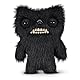 Fuggler Fart Face 23 cm Auswahl Serie 1 von ZURU, Funny Ugly Monster Plüschspielzeug (Munch Munch – Black Long)