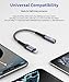 JSAUX Headphone Adapter for iPhone Lightning to 3.5mm Adapter [Apple MFi Certified] Compatible with iPhone 14 Pro Max/14 Plus/13 12 11 Pro Max/SE/XS-Gray