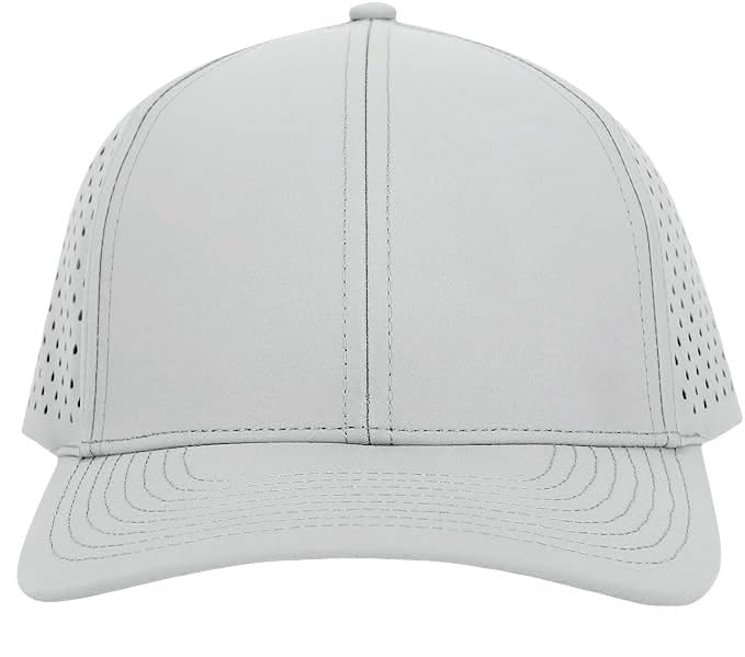 Image of Men's Baseball Cap Fits OSFM & XXL Laser Perforated Golf Ball Hat Water Resistant Quick Dry Adjustable Snapback Caps