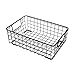 LINLIJIA Metal Wire Storage Basket with Handle Wrought Iron Art Fruit Vegetable Snacks Holder Sundries Container Organizer Iron Art Sundries Container