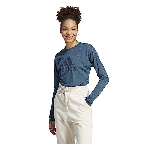 T-shirt manches longues adidas pour femme parfait pour le sport doux et le cocooning