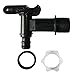 Bulk Hardware Llave de grifo, plástico, color negro