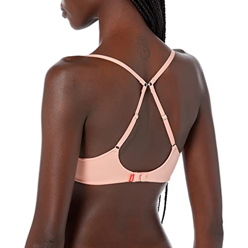 Hanes Womens Eco Luxe Lightly Lined T-Shirt Underwire Dhy206 T Shirt Bra, Pink Gleam, 36C Us #TOP2