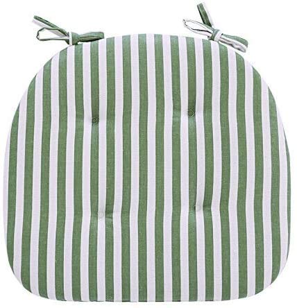 Coussins de siège de chaise avec attaches lot de 4 galettes de chaise en D coton et lin