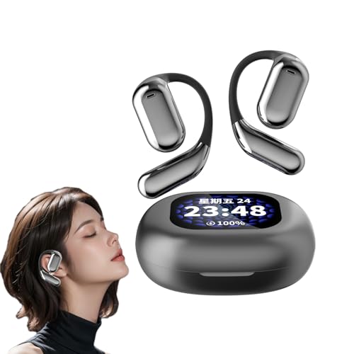 Erazer Xp2 Earbuds, Intelligent Touch Screen Open Bluetooth Earphones, Wireless Open Ear Bluetooth Earbuds, Noise Cancelling And Bass In Ear Wireless Bluetooth Earbuds, IPX7 Waterproof(Black) Erazer Xp2 Earbuds, Intelligent Touch Screen Open Bluetooth Earphones, Wireless Open Ear Bluetooth Earbuds, Noise Cancelling And Bass In Ear Wireless Bluetooth Earbuds, IPX7 Waterproof(Black)