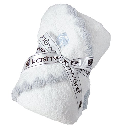 Amazon.co.jp: カシウェア Kashwere ベビーブランケット 縁取