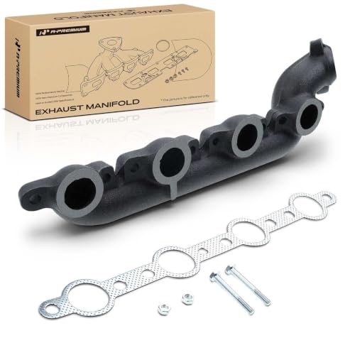A- Left Side V8 7.3L Exhaust Manifold Kit W/Gaskets &