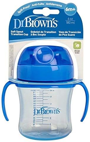 Soft Spout Transition Cup Stage 1 6M+ 6Oz (TC61001-Intl) Color May Vary