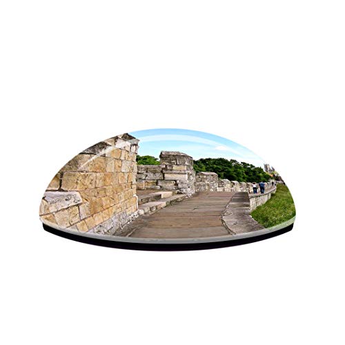 Imán de nevera York City Walls en cristal 3D miniatura 3