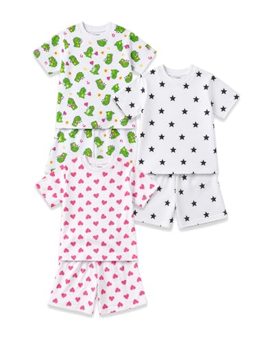 Image of Kidbea Kids Cotton Clothing Set | Ultra-Soft Printed Half Sleeve T-shirt & Shorts Set Comfort Fit Casual Wear for Boys & Girls