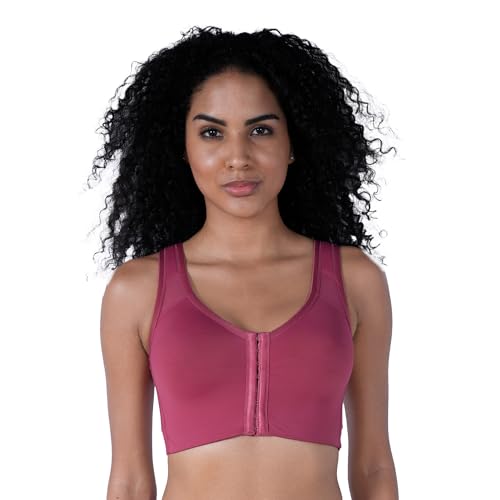 Image of SOIE Women Front Closure Full Coverage Non Padded Non Wired Posture Correction Bra