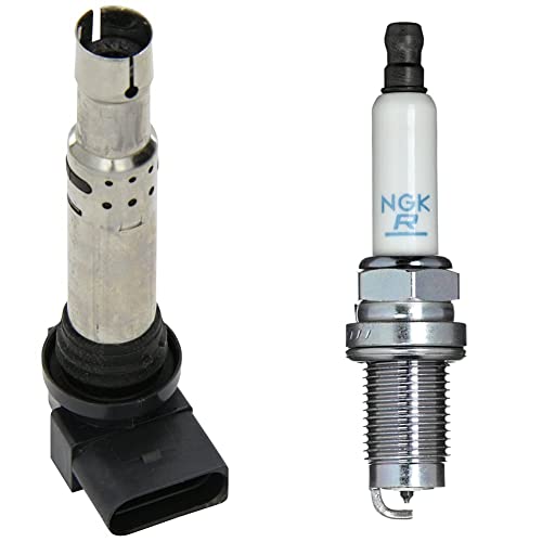 Bobine d'allumage NGK U5002 et bougies PZFR6R pour moteur essence performant