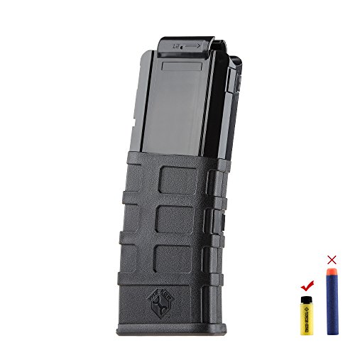 Worker F10555 12 Short Darts Magazine Quick Reload Clip for Modified Nerf Blaster Toy