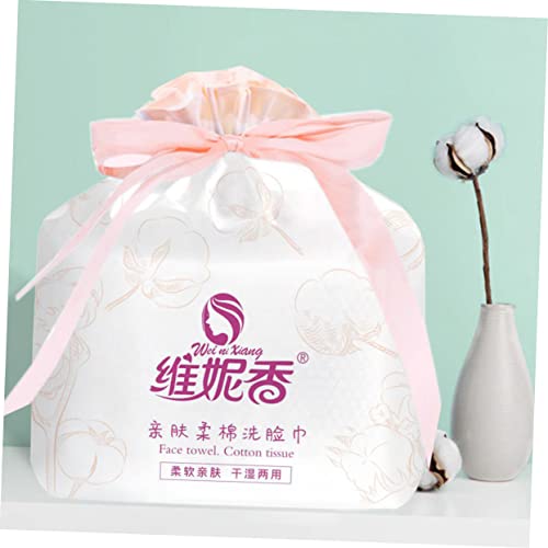 Angoily 1 Pacote De Toalha De Extração Toalha De Rosto Lenços Umedecidos Removedor De Maquiagem Bran