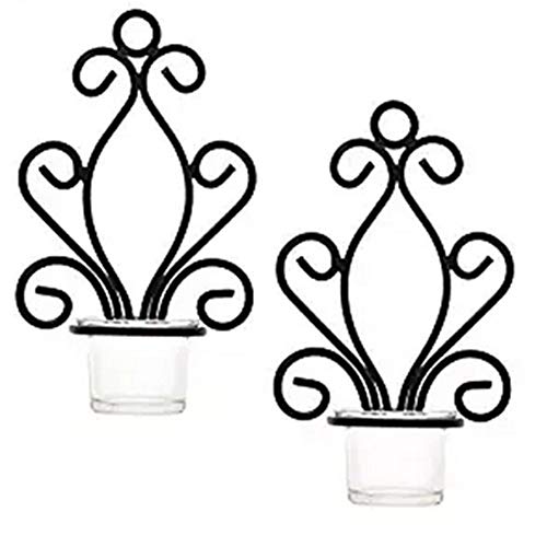 JiaHan - Soporte de Pared para Velas Decorativas para decoración del hogar, Bodas y Eventos