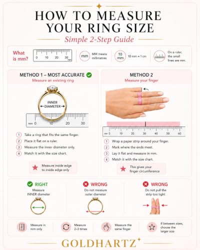 Image of 925 Sterling Silver 18K Gold Plated Birthstone 2 Ct Solitaire Natural Gemstone Ring for Women | Fine Jewelry Gift for Wife, Girlfriend, Sister, Birthday, Anniversary, Rakhi, Rakshabandhan, Valentine's