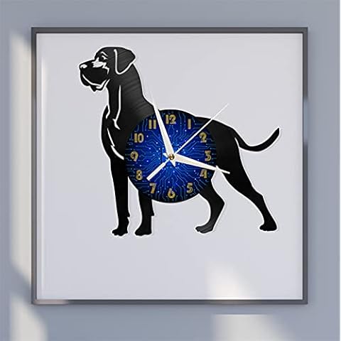 Great Dane Vinyl Record Wall Clock Cover