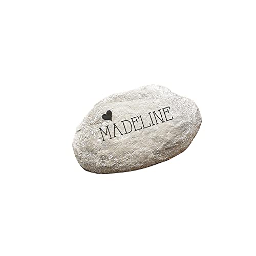 Personalization Universe Reasons Why Custom Garden Stones - Heart-Shaped, Durable