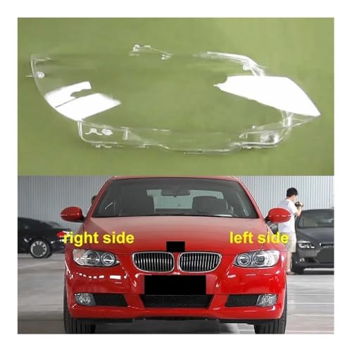 Abat-jour lentille coque de phare BMW M3 E92 E93 coupé 2 portes 2006-2009