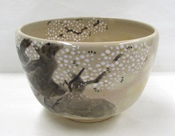 茶碗夜桜】八木海峰紙箱