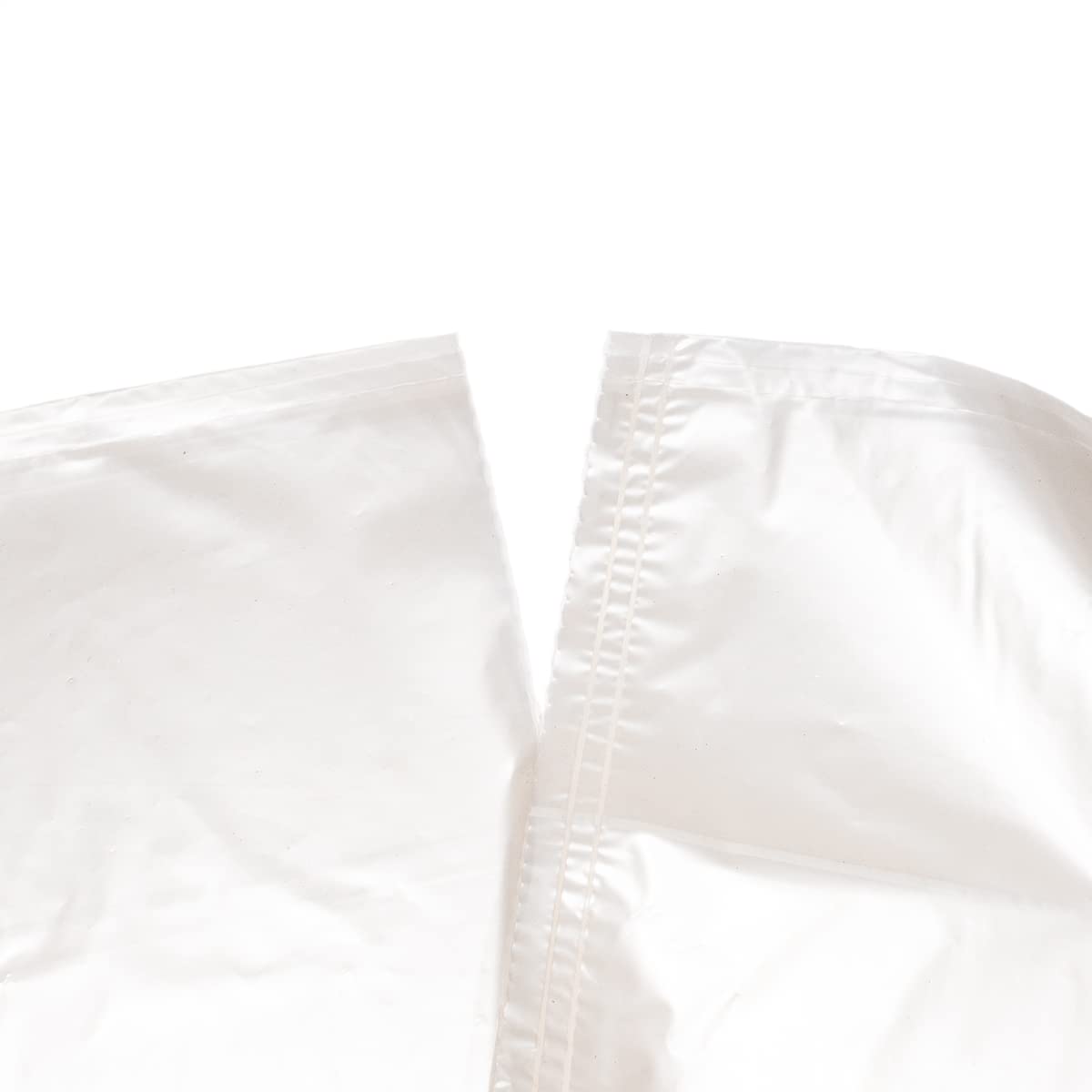Gallo, 20 SacchettI Spazzatura in Plastica Riciclata, Extrastrong, 80x120cm, Trasparenti