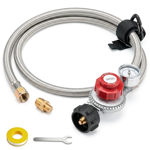 GASPRO 0-30 PSI Adjustable High Pressure Regulator