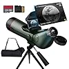 Smart Telescope, Professional Refractor Auto-focus Portable Digital Electronic Telescopes with 4K Astrophotography Camera, Internal And Externat Dual Screens Spotter for Adults and Beginners Astronomy
