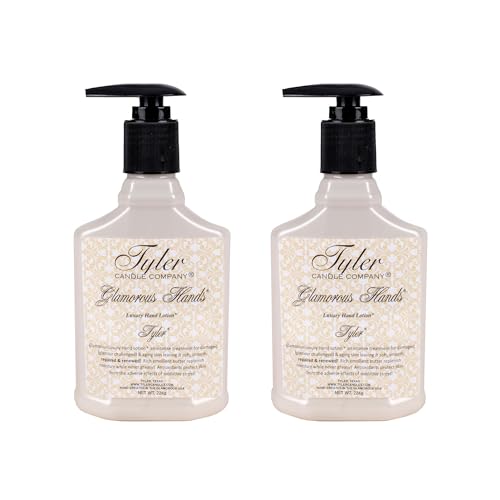 Tyler Candle 95103 Tyler 8 ounce Hand Cream Lotion, Pack of 2
