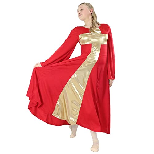 Danzcue Girls Praise Cross Long Dress4