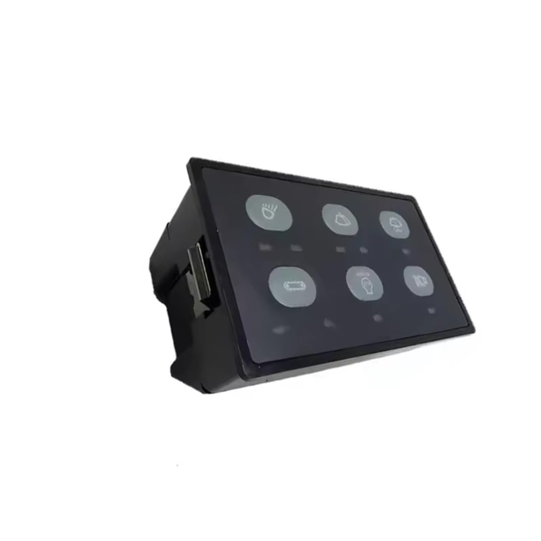 Headlamp Wiper Controller, Compatible with Caterpillar E320C E311C Excavator, 1636701 1636701, Wiper Light Control Panel Replacement Part (E320C)