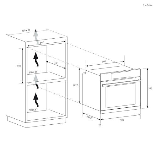 Candy - Forno Incasso Elettrico Fcc603nav Classe A+ - 7