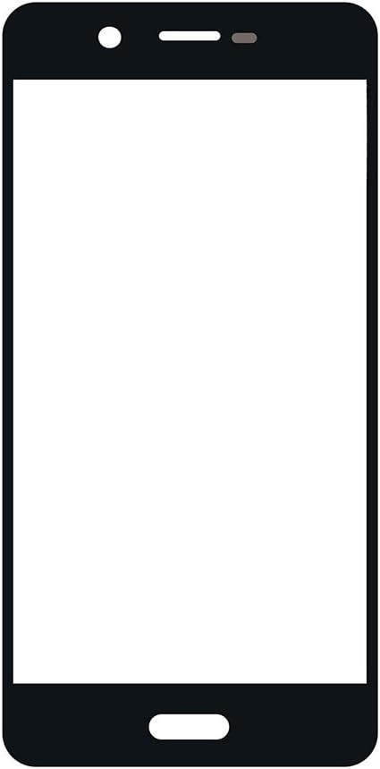 UU FIX LCD Display Glass Bezel Suitable for NOKIA 5(Black) Touch Screen Digitizer Front Glass Cover Replacement Part with Tool Kit(No Digitizer No Touch Screen)
