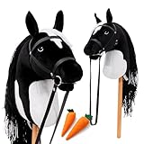 STIMULE LA CRÉATIVITÉ, LE MOUVEMENT ET L'IMAGINATION – Les Hobby Horses de Hoofly offrent d'innombrables possibilités de jeu créatif. Que ce soit pour des concours équestres, des balades ou des jeux de rôle imaginatifs, le cheval bâton stimule l'imagination et motive les enfants à bouger activement. Idéal pour l'intérieur et l'extérieur !