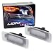 iJDMTOY OEM-Fit 3W Full LED License Plate Light Kit For Kia Optima K5 Cadenza & Hyundai Sonata, Powered by 18-SMD Xenon White LED & Can-bus Error Free