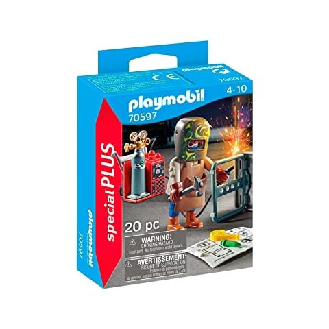 Playmobil 70597 Special Plus Welder, Multicoloured, One Size Cover