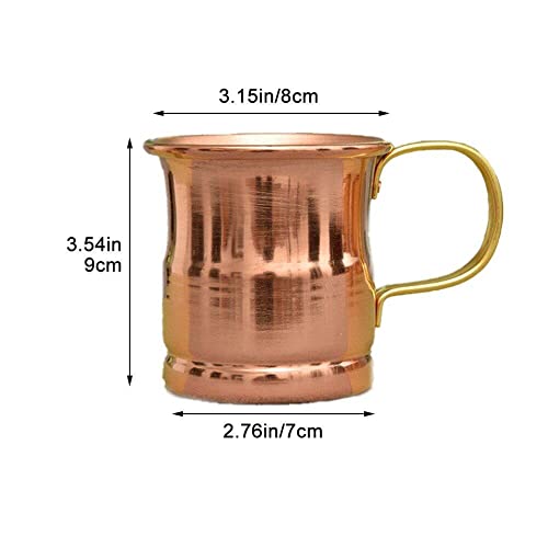 Tazas de cobre Hrippy vaso de cerveza y vajilla de cóctel mulas 6