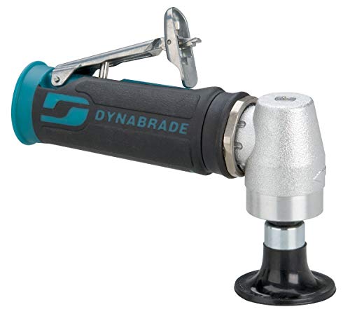 Dynabrade (47821) 2" (51 Mm) Diameter Right Angle Disc Sander | 1/4" Npt Collet, 0.4 Hp 15000 Rpm Pneumatic Motor | Includes 2" Locking-Type Disc Pad, Also Accepts 3" Disc Pads #TOP4