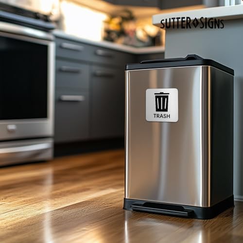Tri sélectif sans erreur grâce aux panneaux adhésifs ABS