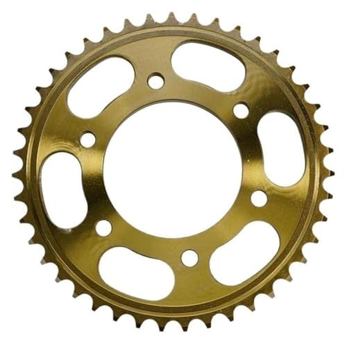 Pignon arrière moto 428 anti-usure pour chaîne YS125 43T