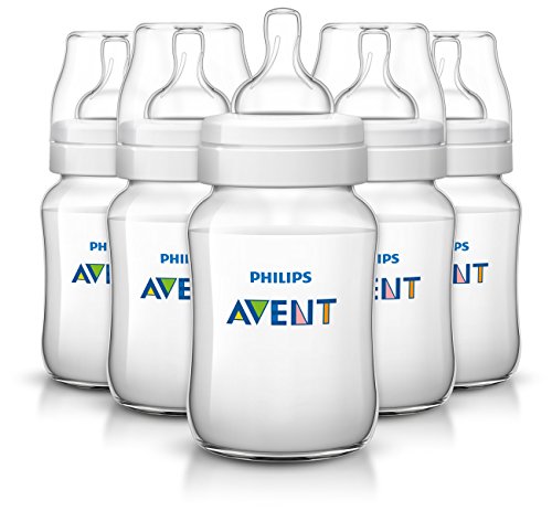 Philips Avent Classic Plus Baby Bottles, 9 Ounce (5 Pack)