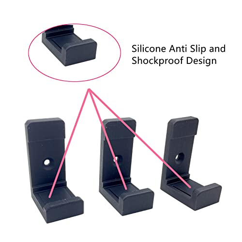 Onyehn Wall Mount Holder(Carbon Fiber) On Wall For Ps4 Slim Console With Screws Mount Behind Tv For Ps4 Accessories (Ps4 Slim) #TOP1