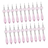 Pendentif en cristal : superbes ornements pour lustres, plafonniers, rideaux, etc., pendentif en cristal pour rideau