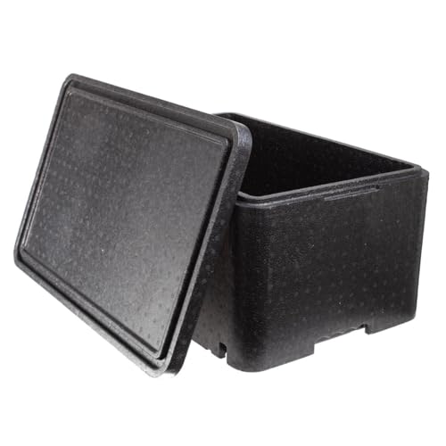 Allpax Thermobox 46 Liter - GN 1/1 mit Deckel - 60 x 40 x 29,6 cm - mit Griffmulden - Isolierbox, Kühlbox, Warmhaltebox