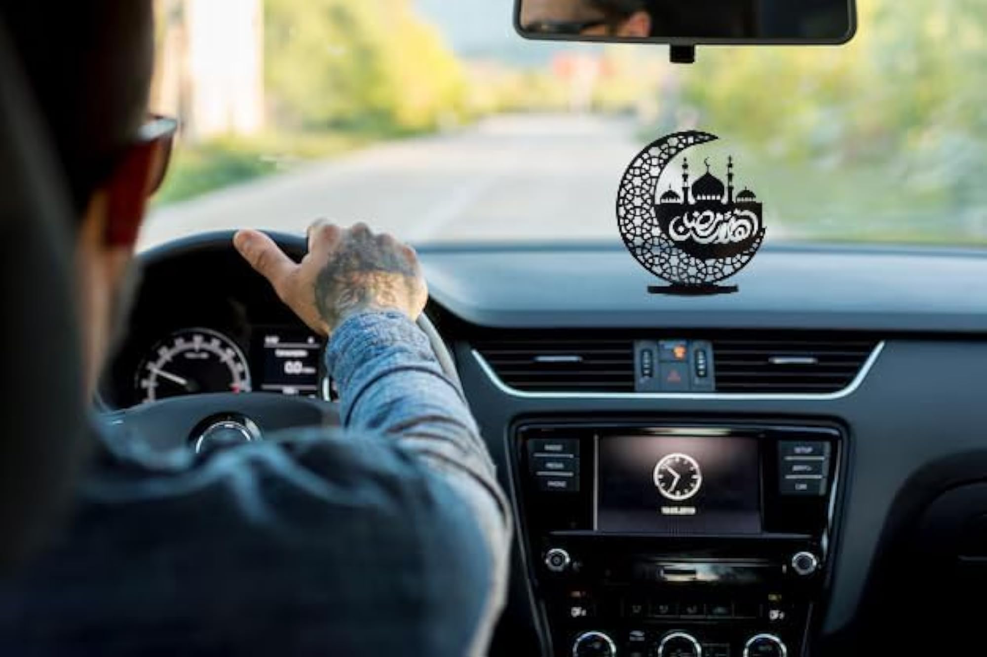 Moon Mosque Spiritual Car Hanging Accessories