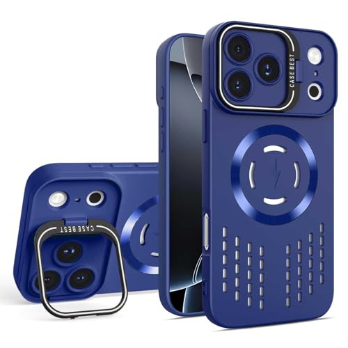 For IPhone 17/17 Pro/17 Air/17 Pro Maxp}OlbgP[XAMJX^hP[XAϏՌPCJo[,17 Air,Blue