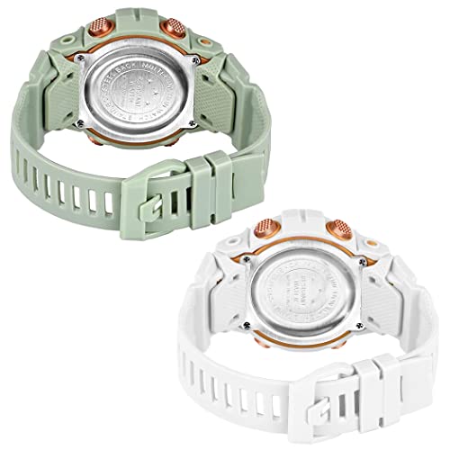 Image of Digital Unisex Watch (Multicolour Dial Multi Colored Strap)